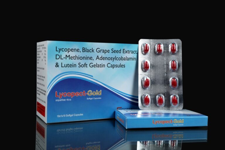 Lycopene, Lutein, DLMethionine, Adenosylcobalamin and Grape Seed